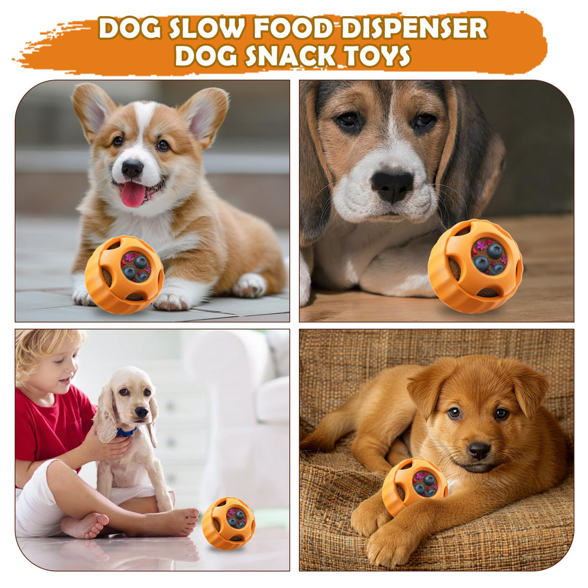 Frozen Treat Enrichment Dog Toy Set