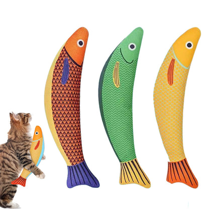 3-Pack Catnip Kicker Toys for Indoor Cats