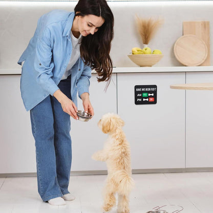 Dog Feeding Reminder Sign with Magnet