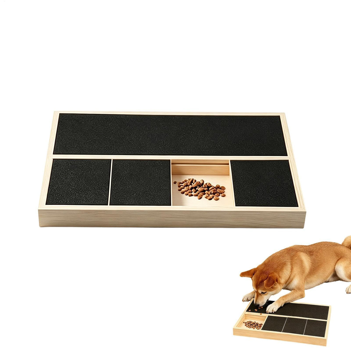 Dog Nail Scratch Pad with Treat Box