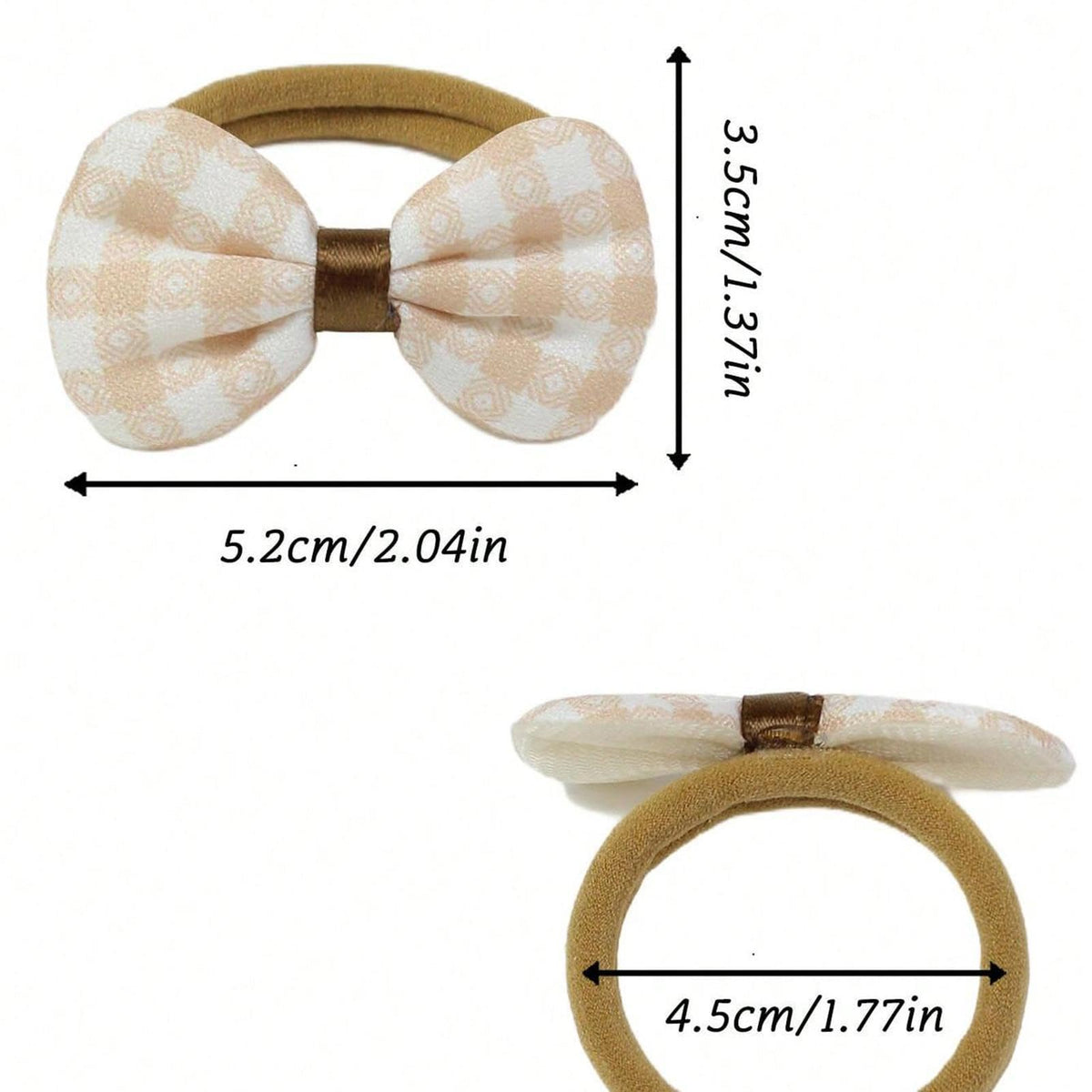 16-Piece Elastic Ribbon Bow Ties for Puppies & Small Dogs