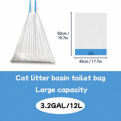90-Count Self-Cleaning Cat Litter Box Liners – 18 x 20 Inch