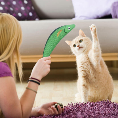 3-Pack Catnip Kicker Toys for Indoor Cats