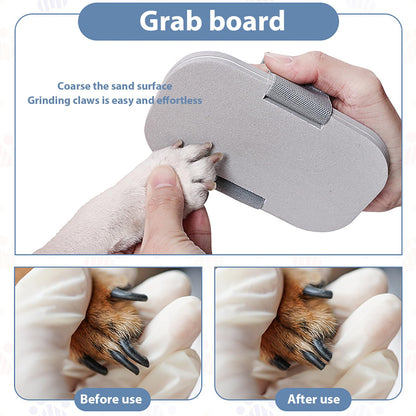 Dog Nail Scratch Board with Hand Strap