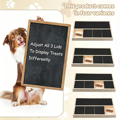 Dog Nail Scratch Pad with Treat Box