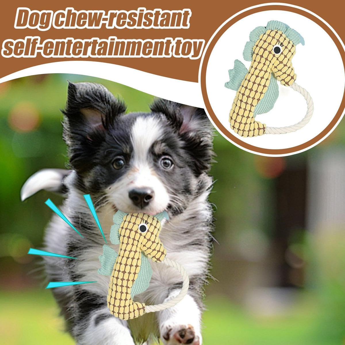 Plush Squeaky Dog Toys for Interactive Play