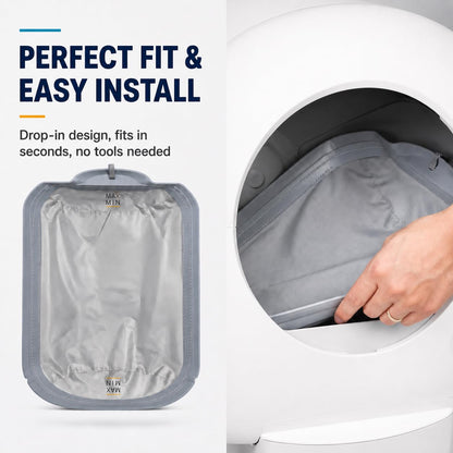 Waterproof Replacement Liner Pad for Self-Cleaning Cat Litter Boxes