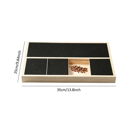 Dog Nail Scratch Pad with Treat Box