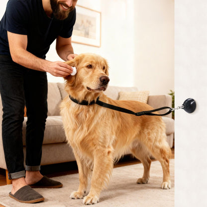 Dog Bathing Tether with Suction Cup