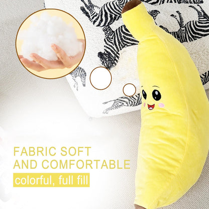 Plush Banana Squeaky Dog Toy