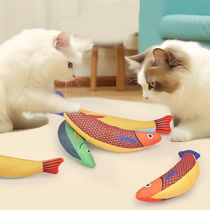 3-Pack Catnip Kicker Toys for Indoor Cats