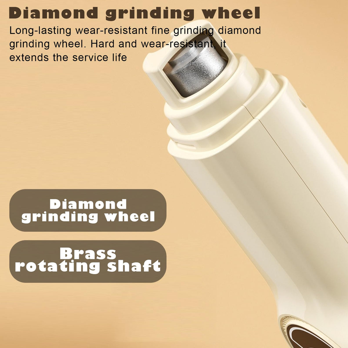 2-in-1 Dog Grooming Clippers & Nail Grinder with LED Light