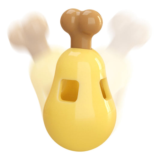 Wobble Chicken Leg Treat Dispenser Toy for Dogs & Cats