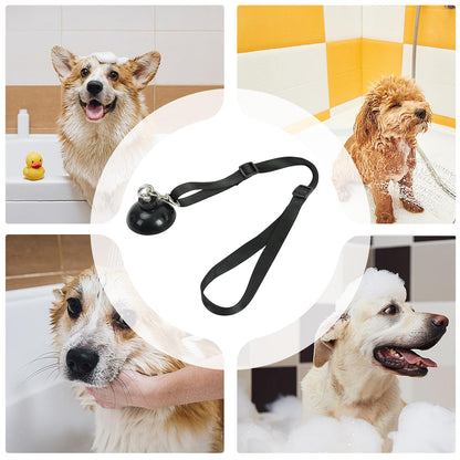 Dog Bathing Tether with Suction Cup