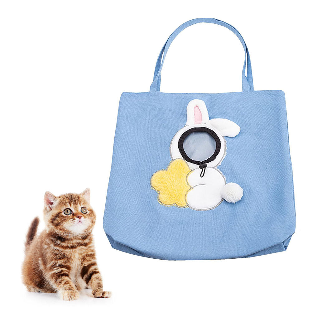 Cute Lion Shaped Cat Carriers Bag with Outcrop Design for Small Dog and Cat