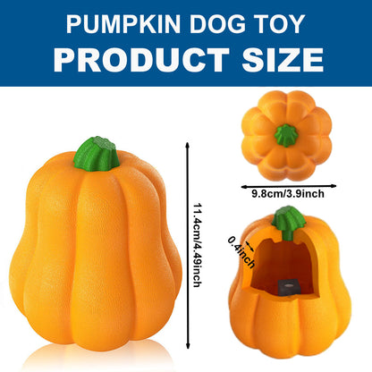 Pumpkin Dog Chew Toys for Aggressive Chewers for Small Medium Large Dogs