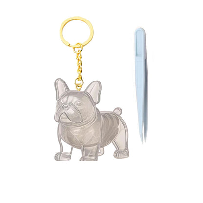 Dog Hair Keepsake Keychain – Pet Memorial Keepsake for Dog Owners