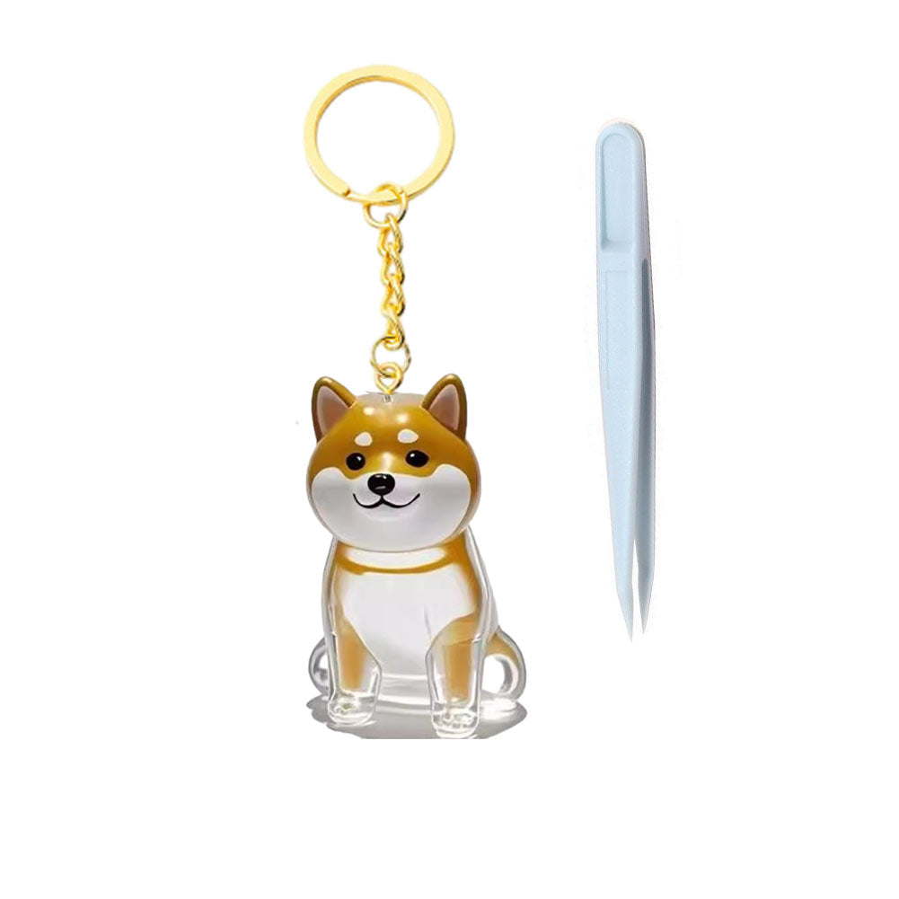 Dog Hair Keepsake Keychain – Pet Memorial Keepsake for Dog Owners