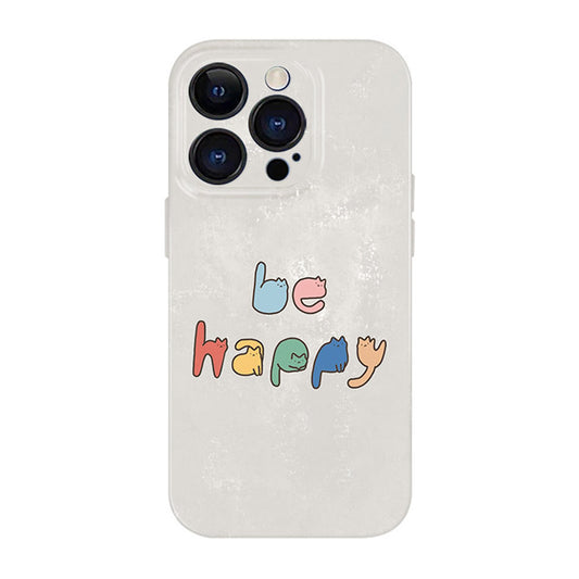 Cute Cat Phone Case for iPhone – Slim Frosted Hard Shell