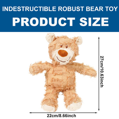 Indestructible Robust Bear Dog Toy for Large Dogs, Medium Small Dogs