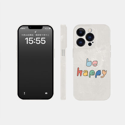 Cute Cat Phone Case for iPhone – Slim Frosted Hard Shell
