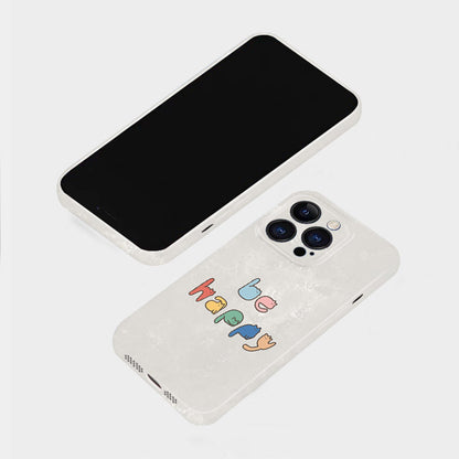 Cute Cat Phone Case for iPhone – Slim Frosted Hard Shell