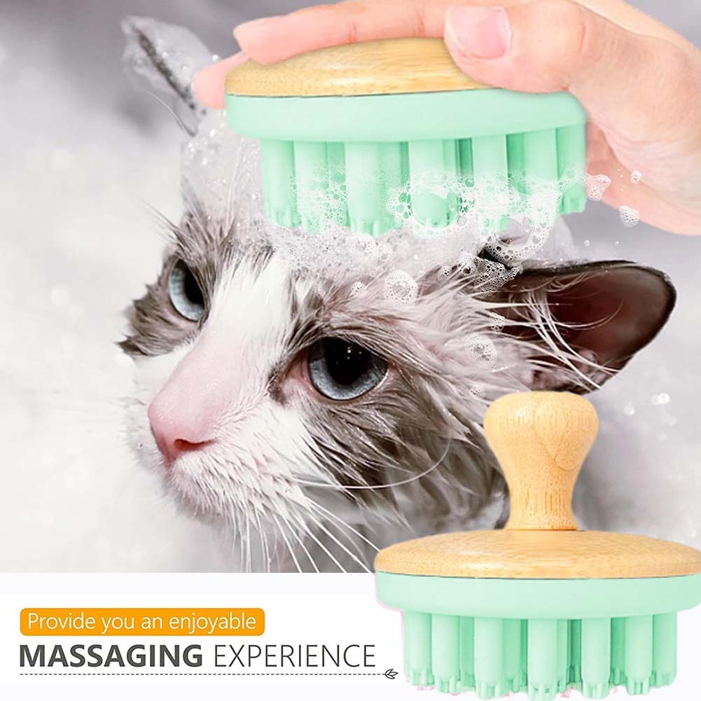 Dog Grooming and Bathing Brush for Long & Short Hair Medium Large Dogs Cats Rabbits