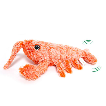 Floppy Lobster Interactive Dog Toy, Funny Wiggly Lobster Dog Toy for Small/Medium/Large Dogs