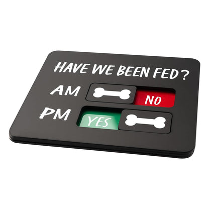 Dog Feeding Reminder Sign with Magnet