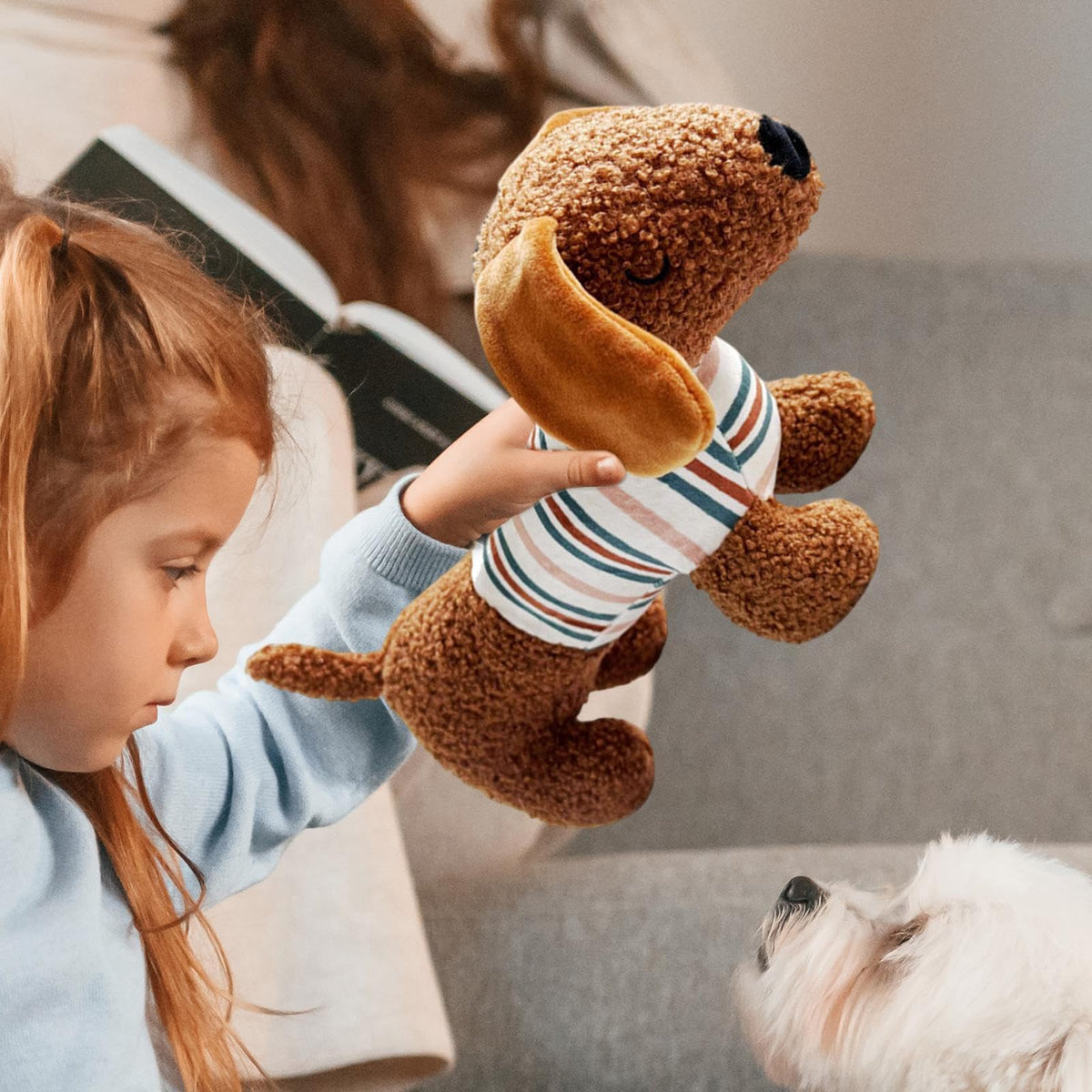 Dachshund Plush Squeaky Dog Toy