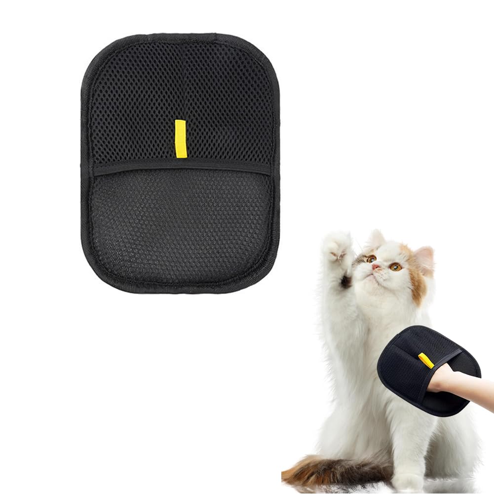 Pet Hair Removal Glove for Dogs & Cats – Reusable Grooming & Deshedding Glove for Pet Fur, Clothes, Furniture, Sofa, Carpet & Bedding