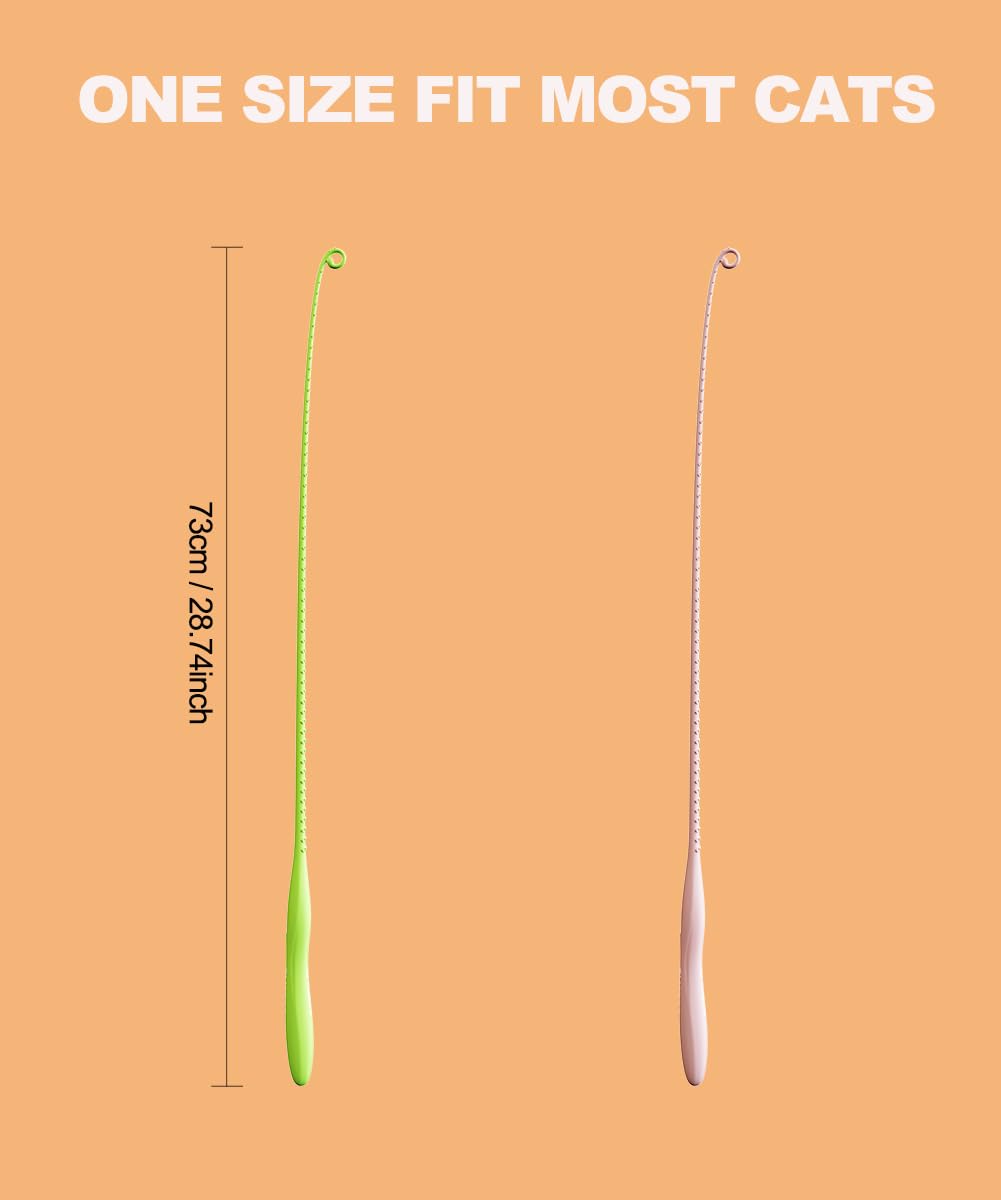 Interactive Cat Wand Toy with Octopus Tendrils – Cat Teaser Fishing Pole for Indoor Cats & Kittens, Chase, Exercise & Interactive Play