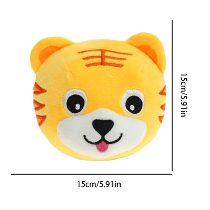 Interactive Jumping Tiger Dog Toy with Recording & Music Modes