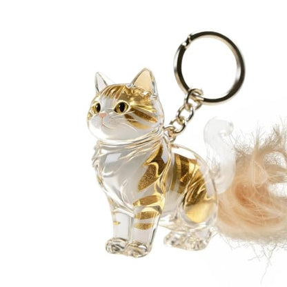 Cat Hair Keepsake Keychain