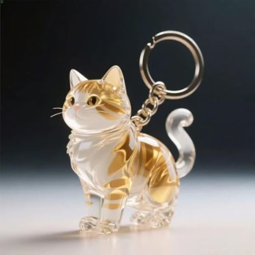 Cat Hair Keepsake Keychain