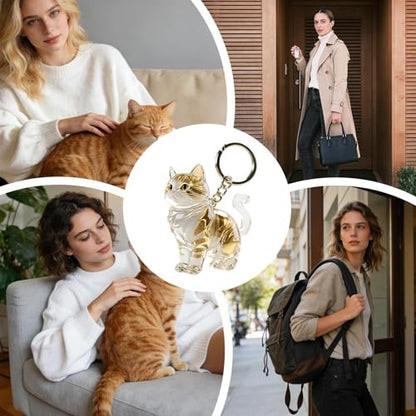Cat Hair Keepsake Keychain