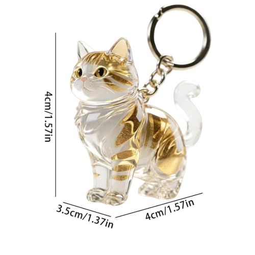 Cat Hair Keepsake Keychain