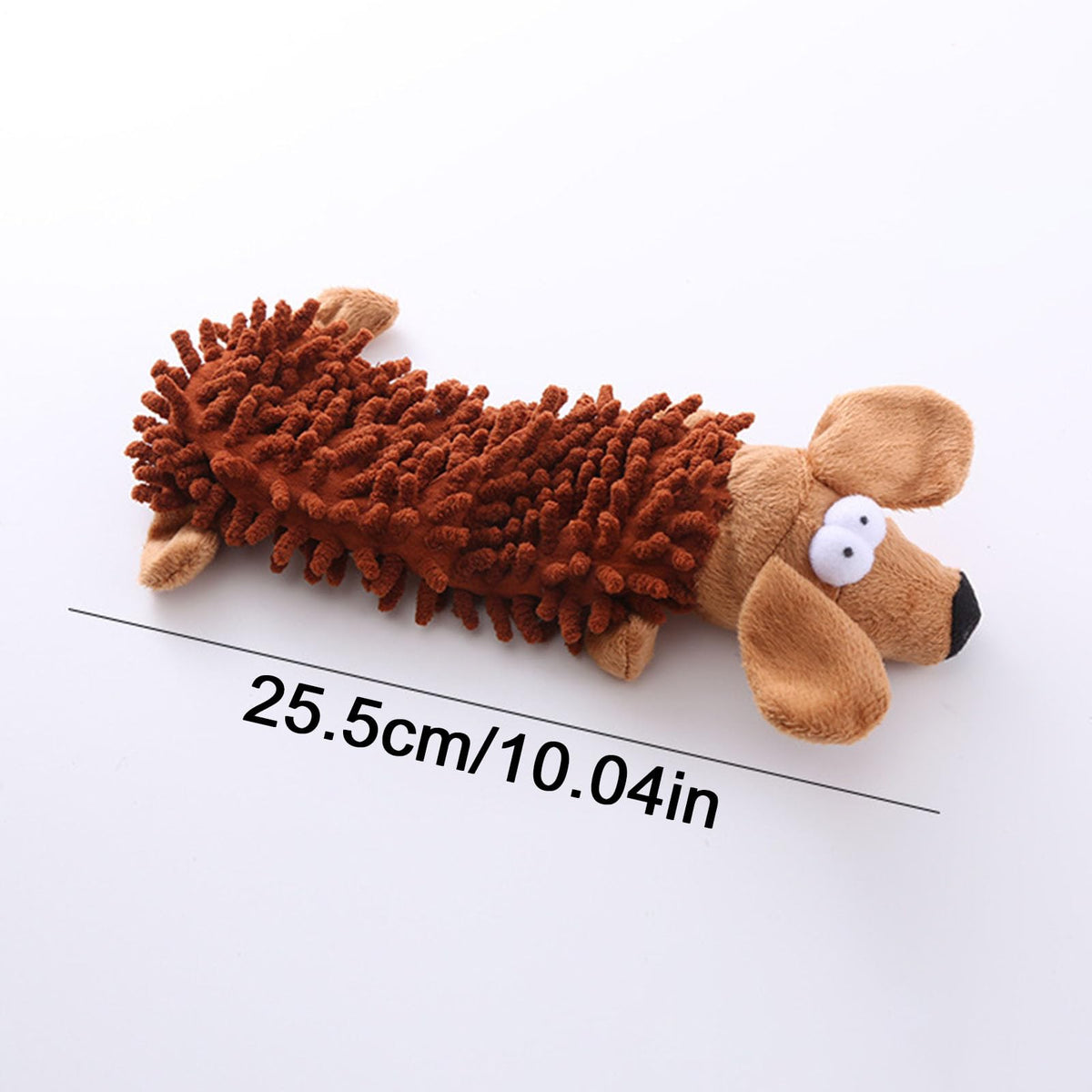Tough Plush Squeaky Dog Toy for Aggressive Chewers