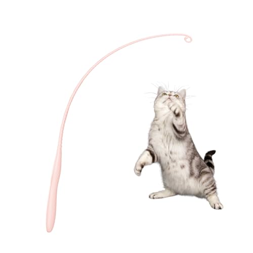 Interactive Cat Wand Toy with Octopus Tendrils – Cat Teaser Fishing Pole for Indoor Cats & Kittens, Chase, Exercise & Interactive Play