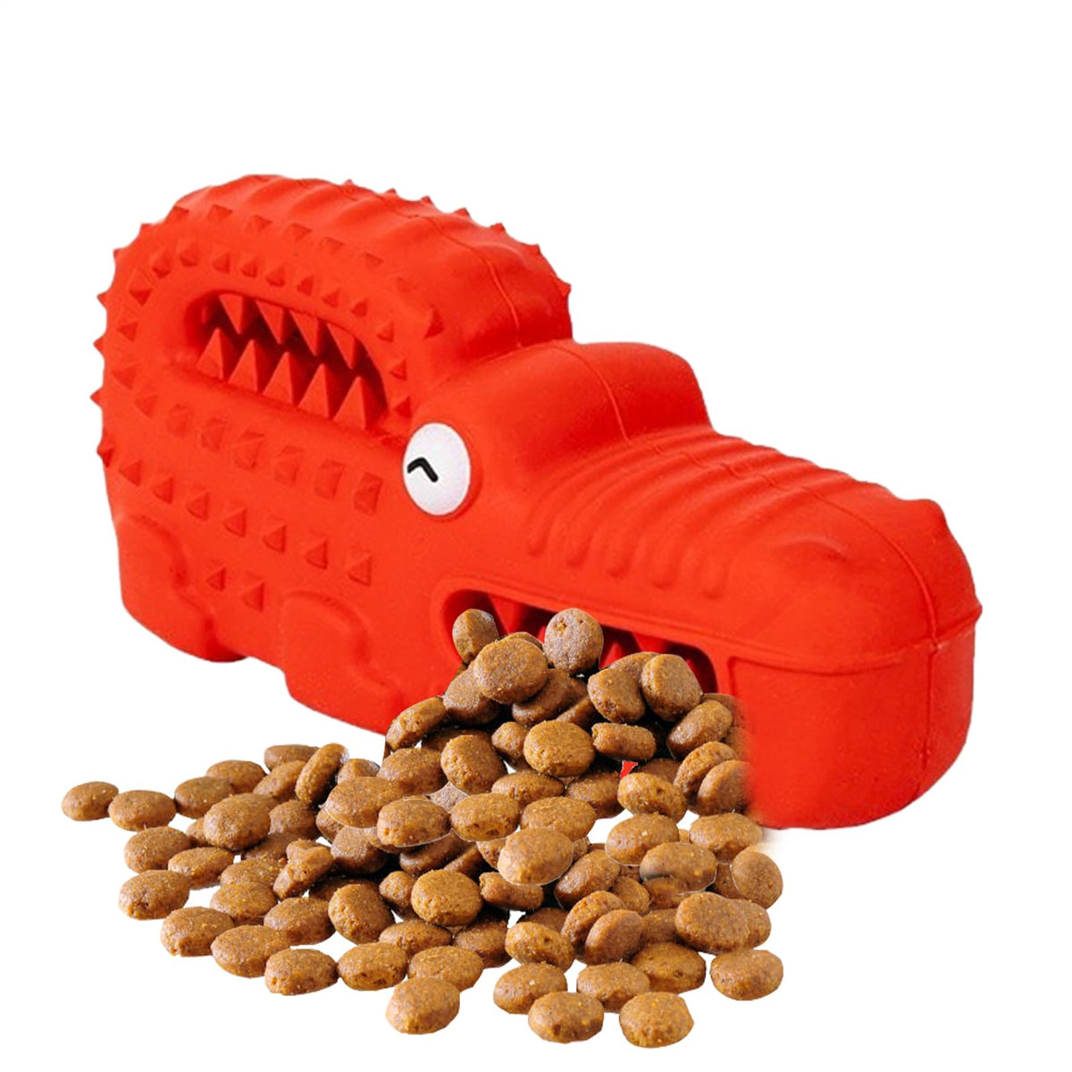 Rubber Alligator Dog Chew Toy